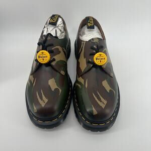 Palace Skateboards Dr Martens 1461 Camo Cherry Brown *Rare Size 10.5*